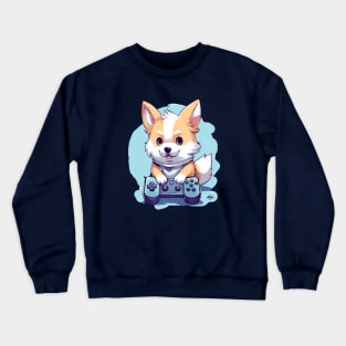 Gamer Dog Crewneck Sweatshirt